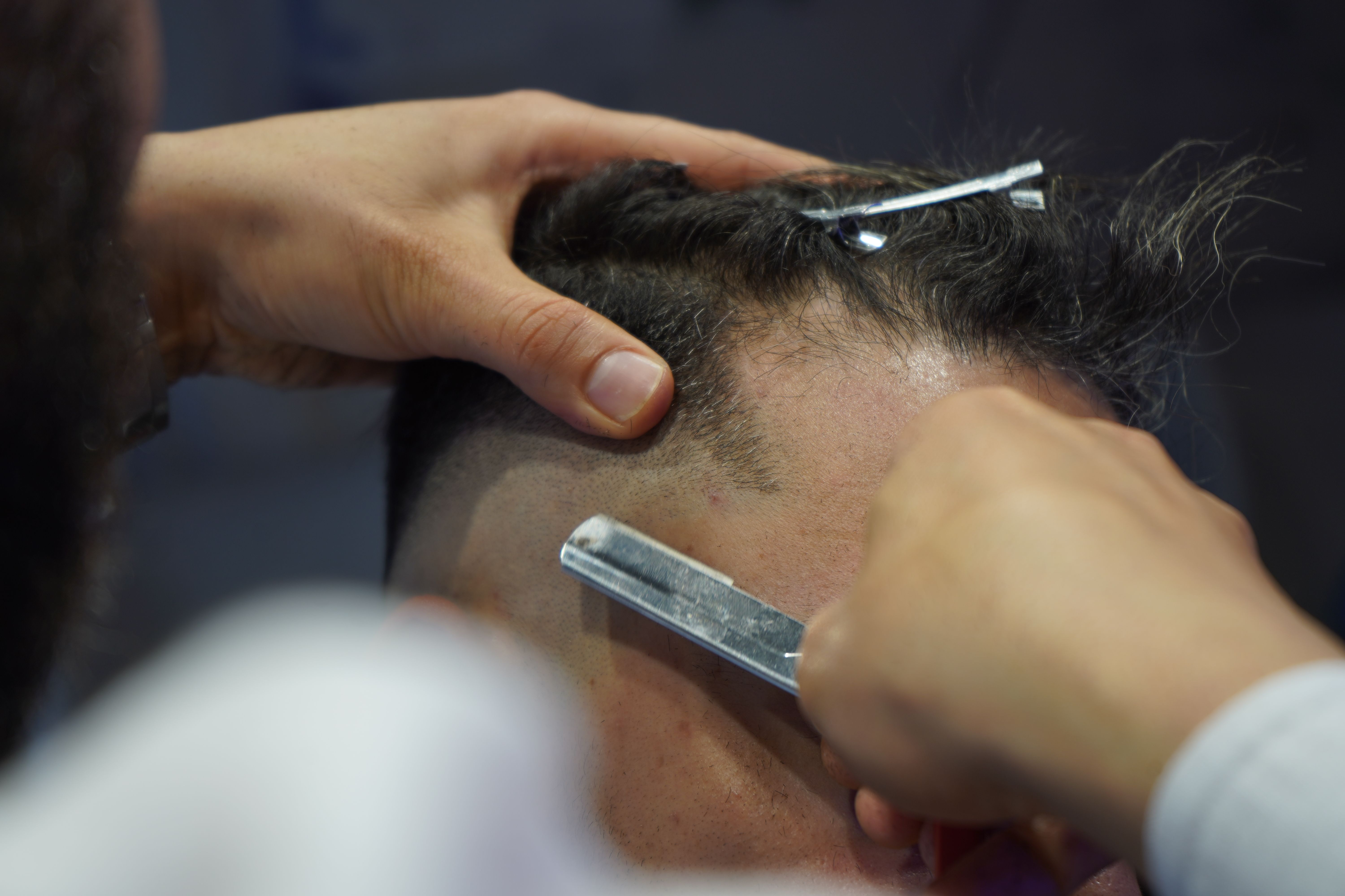Barber colour and grooming preparation